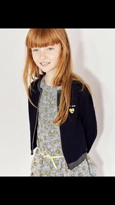 blue cardigan IKKS size 10 girls  - Image 1 of 4