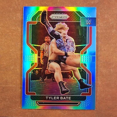 3-05-14 PWE . 2022 panini wwe prizm silver #122 tyler bate - Image 1 of 2