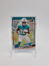 2023 Panini Donruss De'Von Achane Rated Rookie #365 Dolphins RC