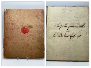 1821 Opera Libretto Chapelle Pavre Diable ou la Poete au Cabaret By E. Luillier - Bild 1 von 20