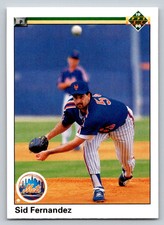 1990  Upper Deck #261 Sid Fernandez New York Mets