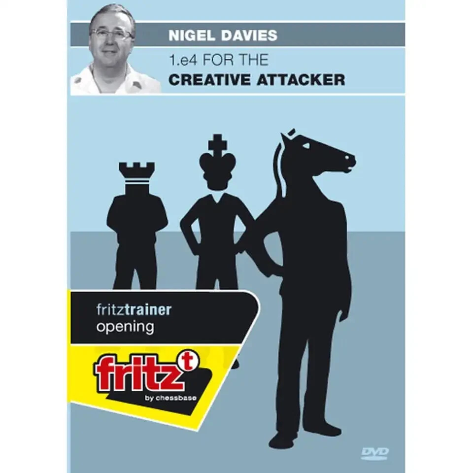 1. e4 for the Creative Attacker - Nigel Davies - Image 1 of 1