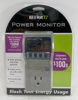 P3 International P4460.01  Energy Monitor Kill A Watt Ez Power Monitor New - Image 1 of 2