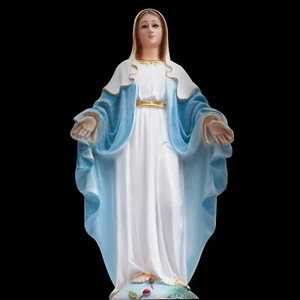 19 Inch Catholic Blessed Virgin Mother Mary Statues,Resin Figurine for Religi... - Picture 1 of 9