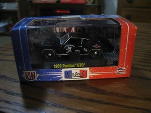 2010 M2 Machines Auto-Drags 1969 Pontiac GTO 10-08 Black #SH 4 - Picture 1 of 7