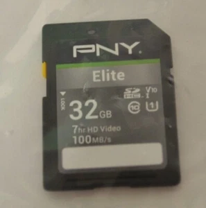 Lot of Five PNY 32 GB Elite Memory Cards NEW(101624) - Picture 1 of 1