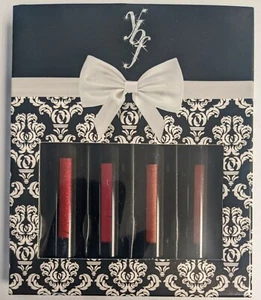 YBF ONE - 4 PIECE LIP LACQUER SET AGED WINES ARE OUT THESE WINES ARE IN! NIB - Picture 1 of 6