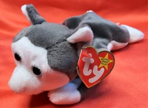 TY Beanie Baby 1996 Nanook The Husky - Picture 1 of 6