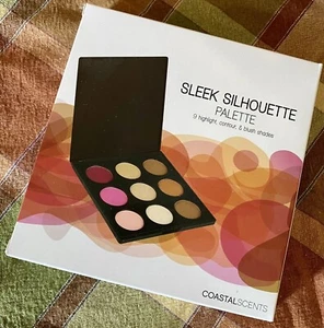 Coastal Scents Sleek Silhouette Palette PL-017 NIB - Picture 1 of 2