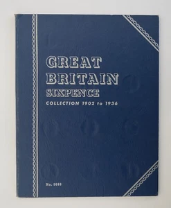Whitman Silver Sixpence 1902-1936 Complete Full Set 37 Coins - Bild 1 von 5