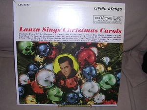 Lanza Sings Christmas Carols - LSC-2333 Stereo RCA Victor Red Seal G+ / VG - Imagen 1 de 2