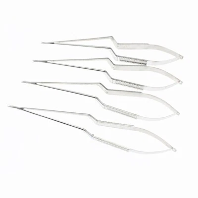 Microsurgical Scissors Neuro Micro Scissors Shark Blade tip Surgical Instruments - Image 1 of 4
