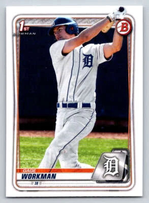 2020 Bowman Draft 1st Edition #BD33 Gage Workman (ref 214748) - Image 1 of 2