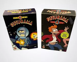 Futurama Season 3-4 Box Set DVD Bundle Mint Condition - Picture 1 of 5
