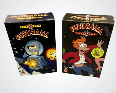 Futurama Season 3-4 Box Set DVD Bundle Mint Condition - Image 1 of 4