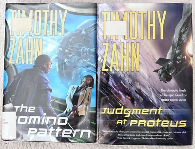 Timothy Zahn, the Domino Pattern; Judgement at Proteus - Image 1 of 4