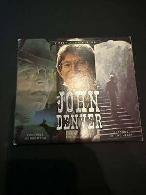 Triple Feature [Digipak] by John Denver (CD, 2009, 3 Discs, Sony BMG) Foto 1 de 4