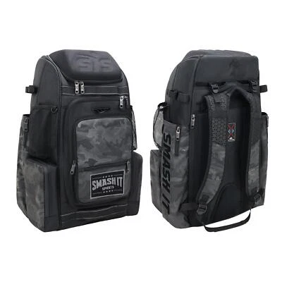 2025 Smash Ops Guerrilla Bat Pack - Black Camo - Image 1 of 4