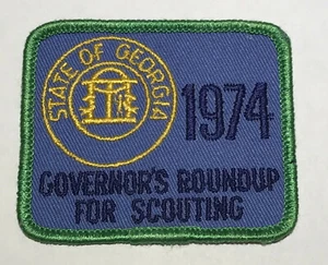 1974 Governor's Roundup PAtch Georgia Mint MC4 - Picture 1 of 1