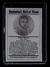 ROBERT WANZER 1986-99 BASKETBALL HALL OF FAME METALLIC HOF