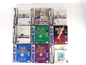 Juegos Nintendo GB/GBA Game Boy Advance Final Fantasy en caja, ¡elige y elige! - Imagen 1 de 89