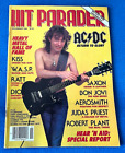 HIT PARADER Magazine '85 AC/DC KISS Judas Priest Dio Bon Jovi Ratt Ozzy W.A.S.P.