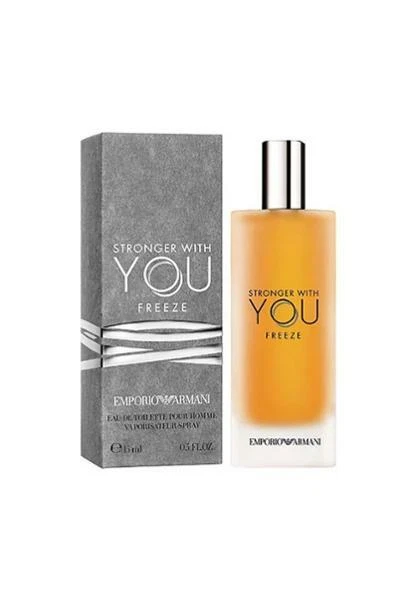 Emporio Armani Stronger With You Freeze Eau De Toilette Spray 15ml Brand New