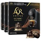Coffee Pods, 30 Capsules Le Tigre Dark Roast Blend, Single Cup Aluminum Coffe...