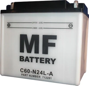 Battery (Conventional) for 1984 Moto Guzzi V 65 Custom NO ACID - Picture 1 of 1