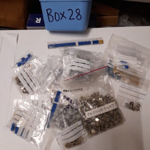Preset Potentiometers, PCB mount, assorted,   price 10  items Box 28