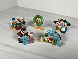 Rare Lot Vintage Disney PVC Mini Figures Applause Scrooge Christmas Carol 1980s