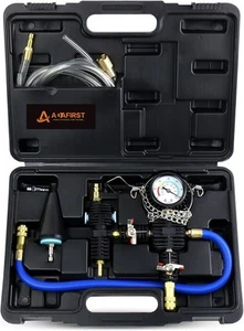 Coolant Vacuum Refill Kit, Cooling System Radiator Purge & Black Case  - Picture 1 of 8