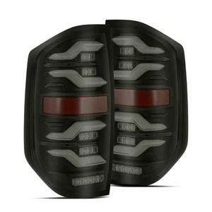 AlphaRex LUXX-Series LED Tail Lights Black For 14-21 Toyota Tundra 672040 - Picture 1 of 20