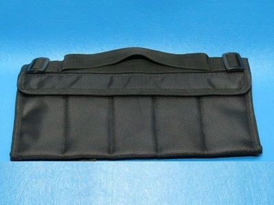 Estuche de cargador de cuchillo o pistola plegable de 10 unidades para llevar todo nailon negro Foto 1 de 2