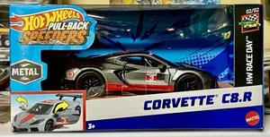 2024 Hot Wheels Pull Back Speeders Corvette C8.R 02/02 - Maßstab 1:43 - Bild 1 von 4