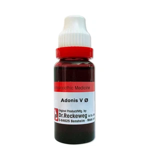 Dr. Reckeweg Germany Homeopathy Adonis Vernalis 1X Mother Tincture Q (20ml) - Picture 1 of 2