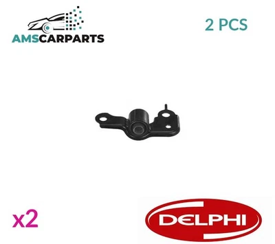 CONTROL ARM WISHBONE BUSH PAIR FRONT LOWER REAR TD1479W DELPHI 2PCS NEW - Image 1 of 4