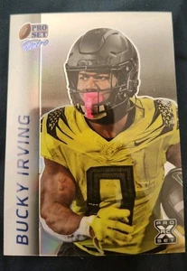 2024 Leaf Pro Set Bucky Irving Retro Earth Mojo 8/10 Tampa Bay Buccaneers RB-102 - Picture 1 of 3
