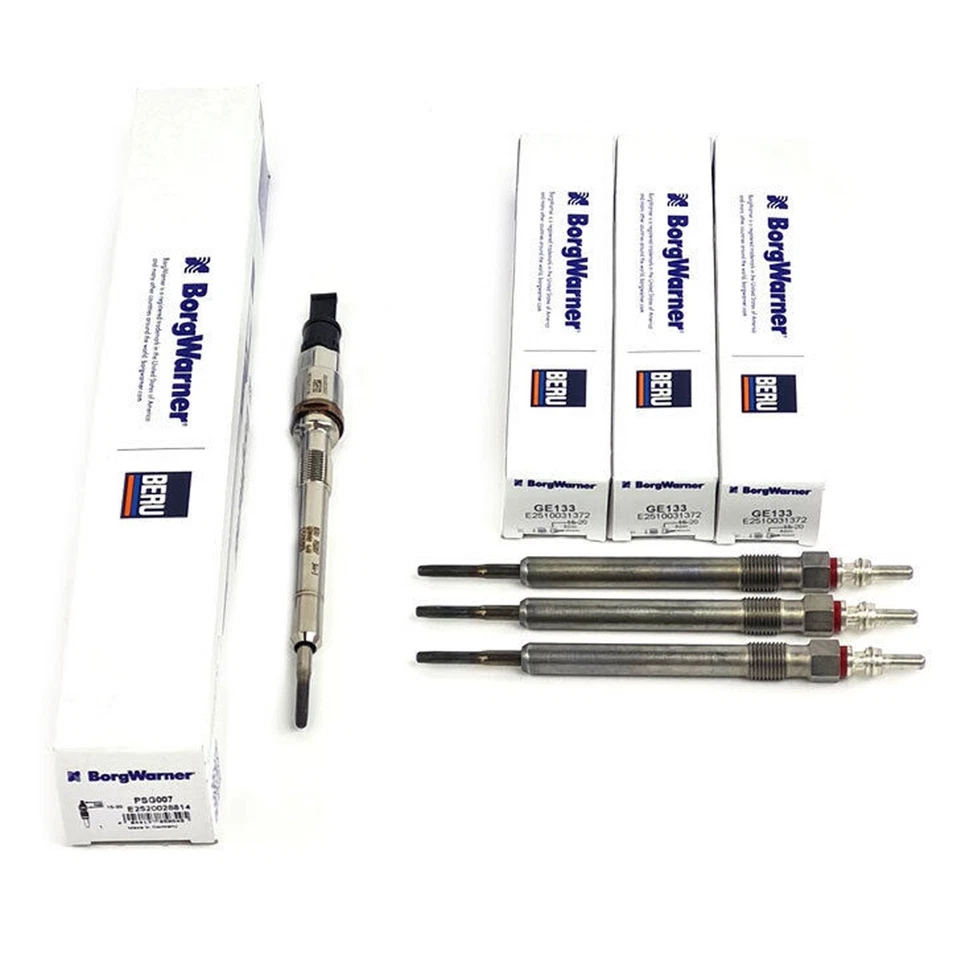 4x Beru Glühkerze 1x PSG007 3x GE133 für Audi A1 A3 A4 A5 A6 A7 A8 Q3 Q5 Q7 Q8 T - Bild 1 von 4