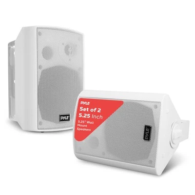 Waterproof 5.25 Bluetooth Speakers for Indoor Outdoor Use with Powerful Sound - Image 1 of 4