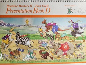 SRA Reading Mastery Rainbow Level I/II 1/2 Fast Cycle Presentation Book D - Imagen 1 de 1