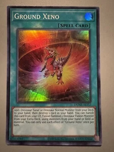 YUGIOH GROUND XENO (SPELL) ASIA ENGLISH EDITION DUNE-AE117 SUPER RARE - Picture 1 of 3