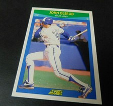 1990 Score Rising Stars Card -John Olerud #39 .... AUCT#4462