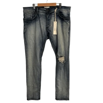 Syndicate LA Tidal Tailored Denim Slim Tapered Jeans Size 34 NWT - Image 1 of 4