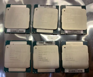 Lot(6) Intel Xeon E5-2670 v3 SR1XS 2.3GHz 3MB 30MB Caches Socket 2011-3 CPUs - Picture 1 of 3