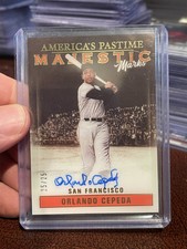 2023 PANINI AMERICA'S PASTIME MARKS ORLANDO CEPEDA 25/25