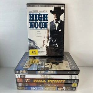 X6 Bundle Western Thriller Action DVD Movies Region 4 Brand New Sealed Free Post - Picture 1 of 11