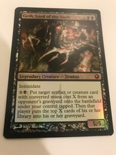 MTG Foil Geth, Lord of the Vault Scars Of Mirrodin NM