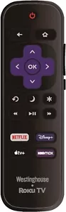 Telecomando TV Westinghouse Roku sostituito Netflix/Disney Plus/Hulu/Sling Keys - Foto 1 di 8
