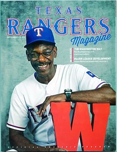 2013 Texas Rangers Program Ron Washington Volume 42 No. 10 Los Angeles Angels - Bild 1 von 1